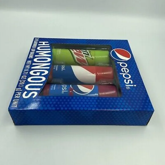 Pepsi Humongous Flavored Lip Balms 3 Piece Set - Picture 2 of 5